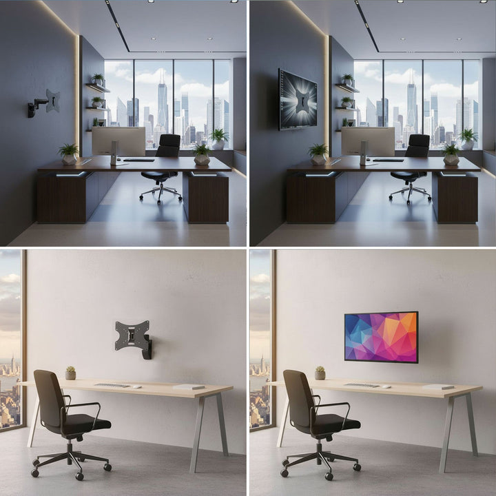 Maclean tv- eller skærmholder, universal, max. VESA 200x200, 13-42", 30 kg, sort, MC-503A B