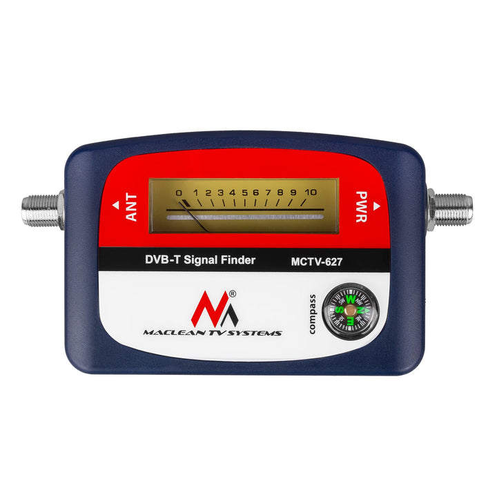 DVB-T Maclean MCTV-627 tv-måler, etui, 25 cm F-F-kabel