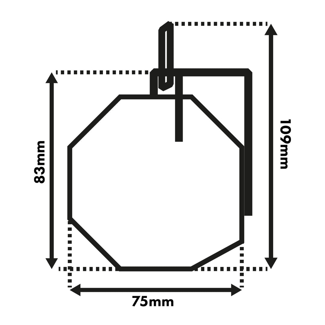 Maclean-projektionsskærm, auto-lock, mat hvid, væg- eller loftsmontering, 100", 4:3, 200x150, MC-594
