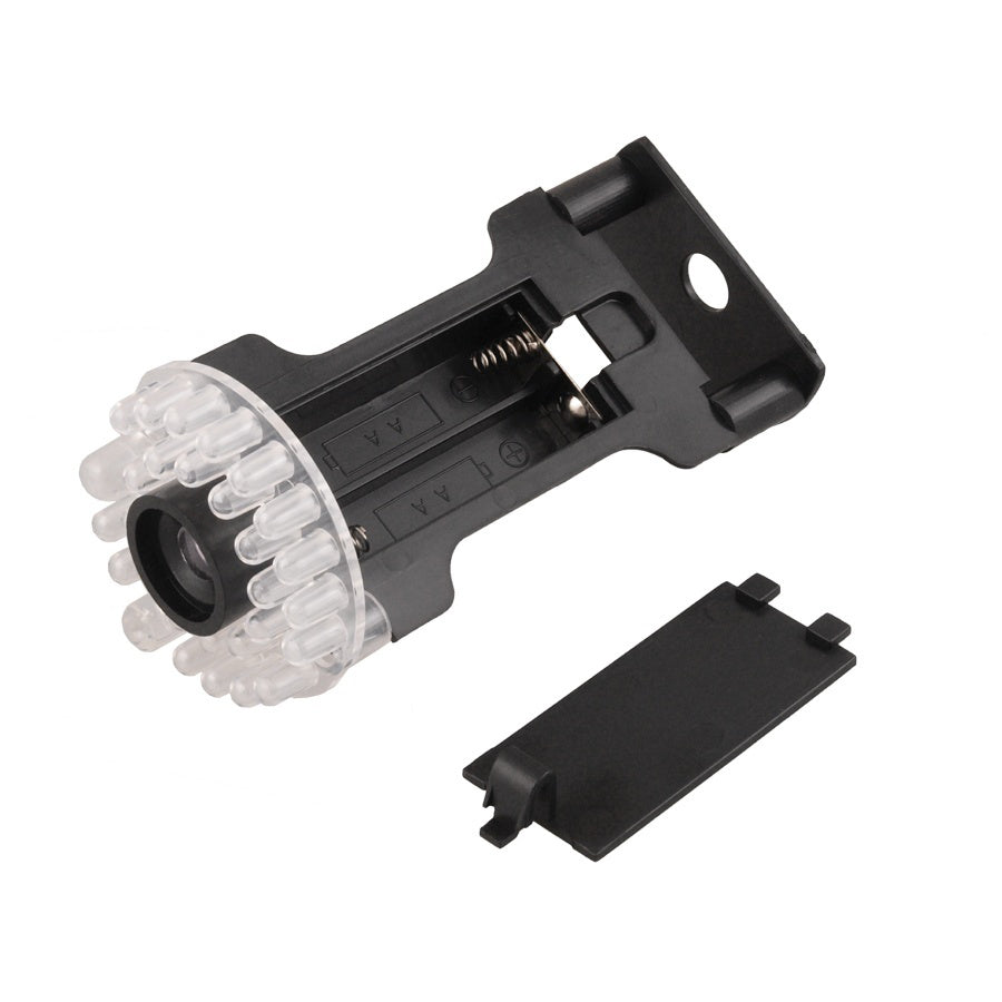 Realistisk IR9000 B IR-kameraattrap med blinkende LED