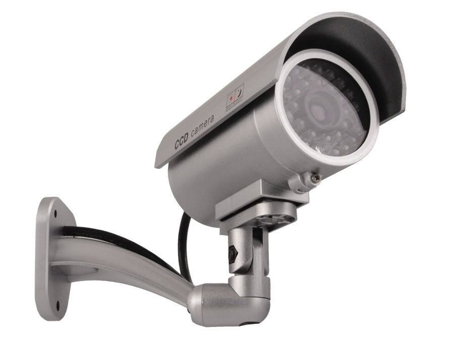 Attrap af rørkamera, IR-LED-dioder, sølvfarvet, IR9000S