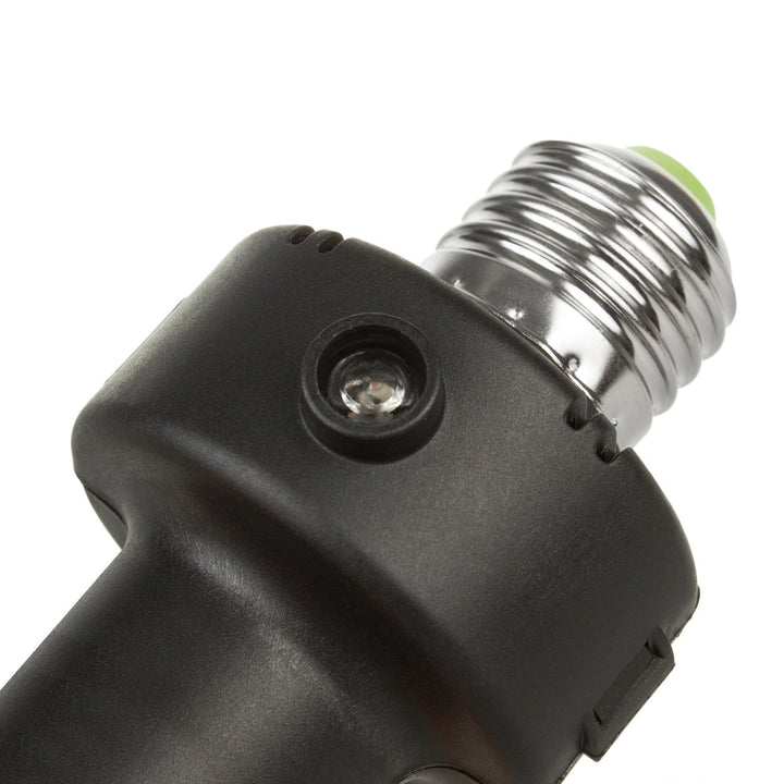 E27 Maclean-pæresokkel, 100 W, med skumringssensor, timer, MCE21B