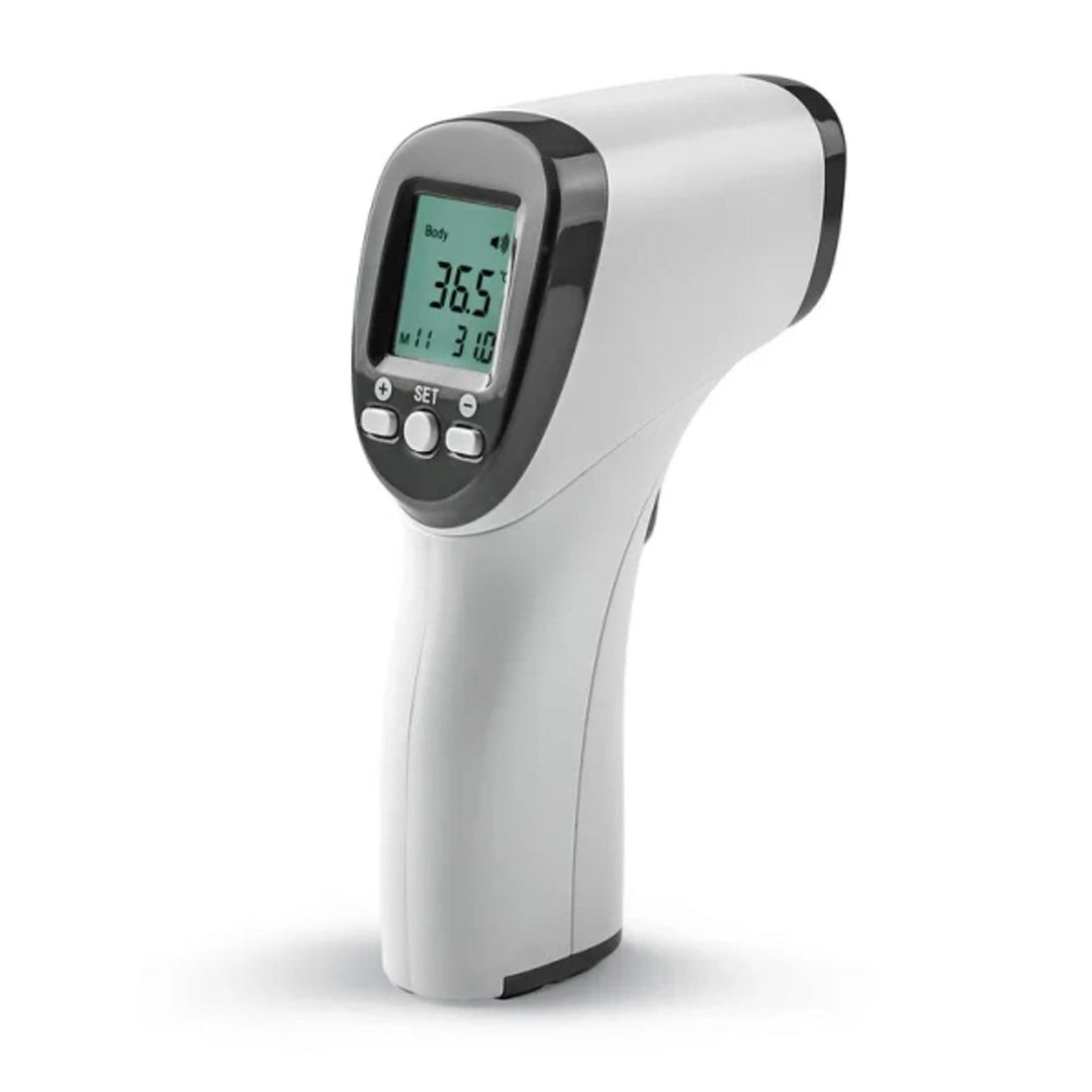 Tech-Med berøringsfri termometer, LCD-display, hukommelse til 32 resultater, TM-F03BB