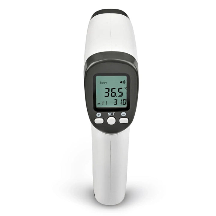 Tech-Med berøringsfri termometer, LCD-display, hukommelse til 32 resultater, TM-F03BB