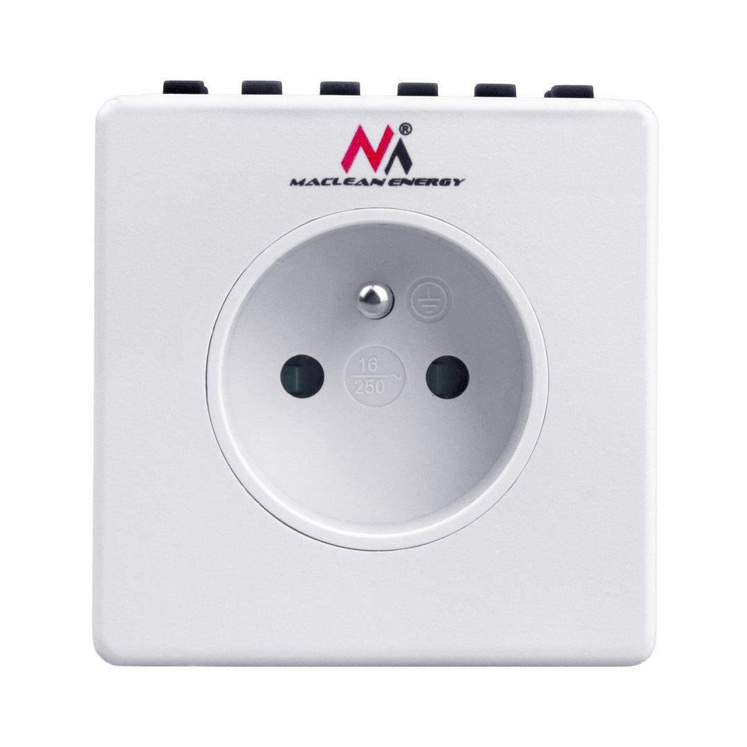 Digital timer, tilfældig funktion, tidtager, 10 programmer, maks. 156 programmer, type E, 3600 W, Maclean MCE30