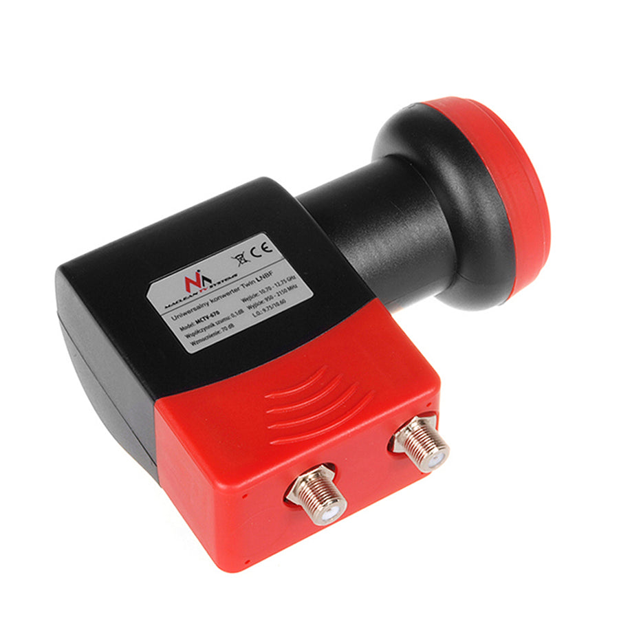 High Gain Konverter Maclean MCTV-670 satellit twin