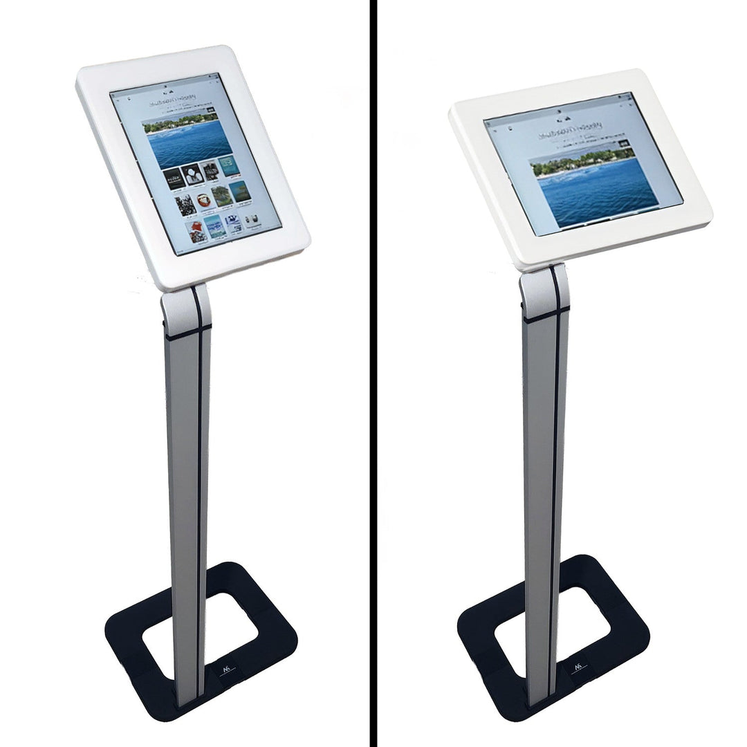 Maclean reklameholder til tablet, gulvmodel med lås, universal, 9,7"-10,1", MC-645
