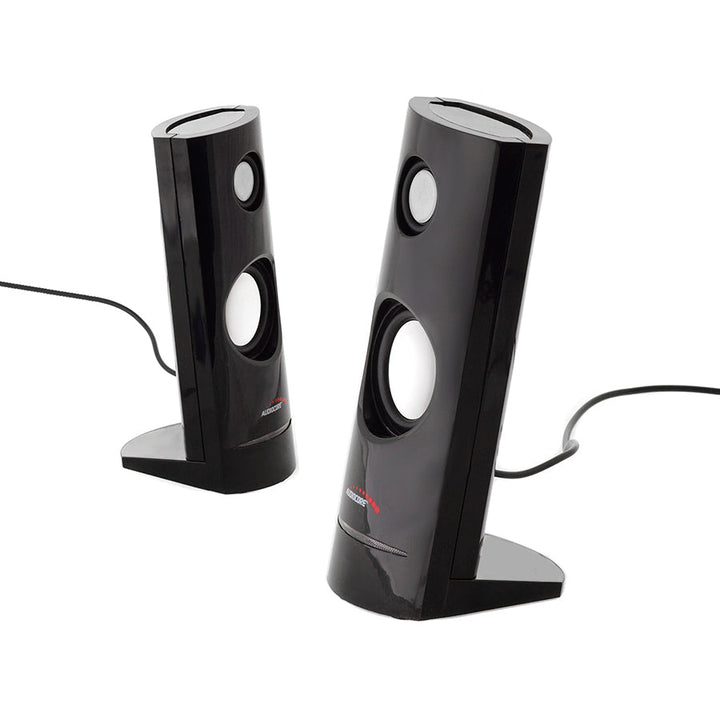 Computerhøjttalere 8W USB-strømforsyning Black Audiocore AC860