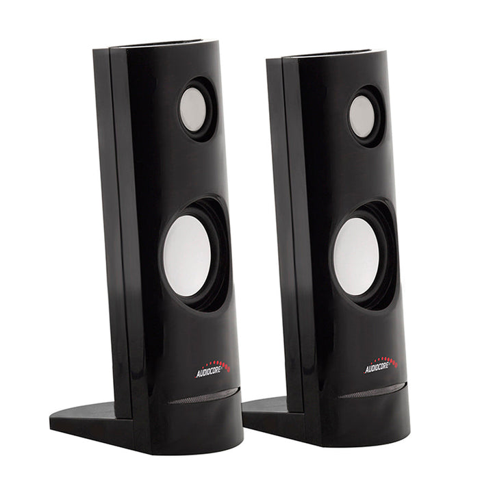 Computerhøjttalere 8W USB-strømforsyning Black Audiocore AC860