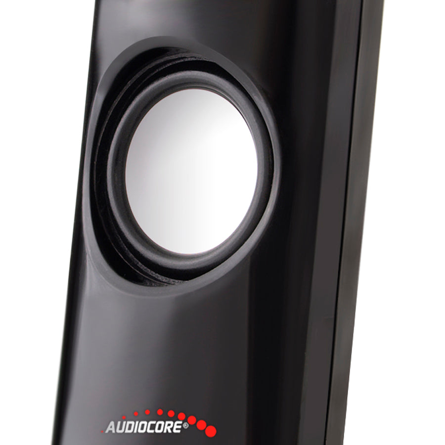 Computerhøjttalere 8W USB-strømforsyning Black Audiocore AC860