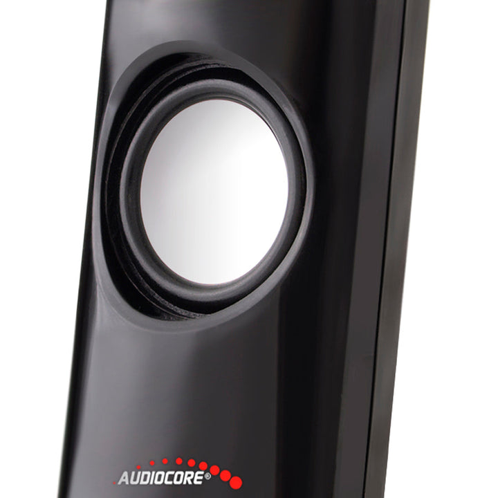 Computerhøjttalere 8W USB-strømforsyning Black Audiocore AC860