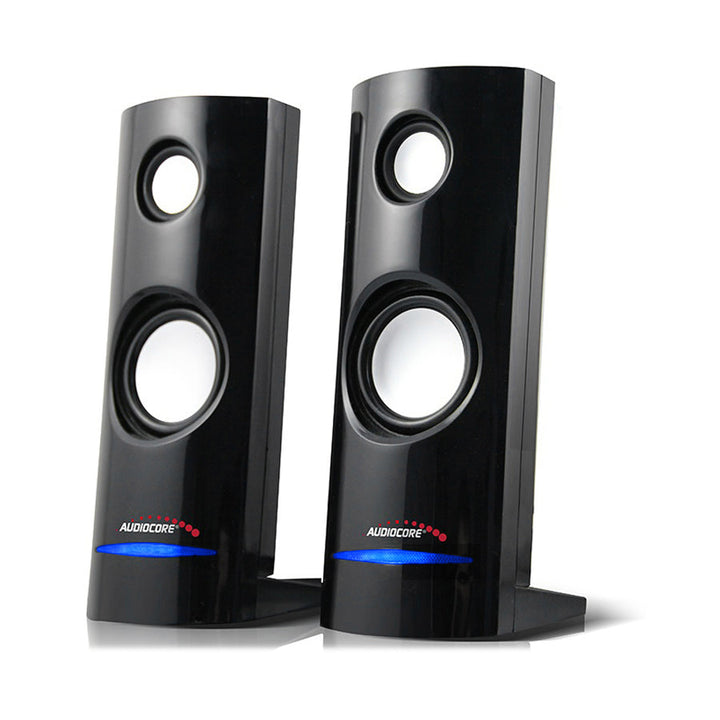 Computerhøjttalere 8W USB-strømforsyning Black Audiocore AC860