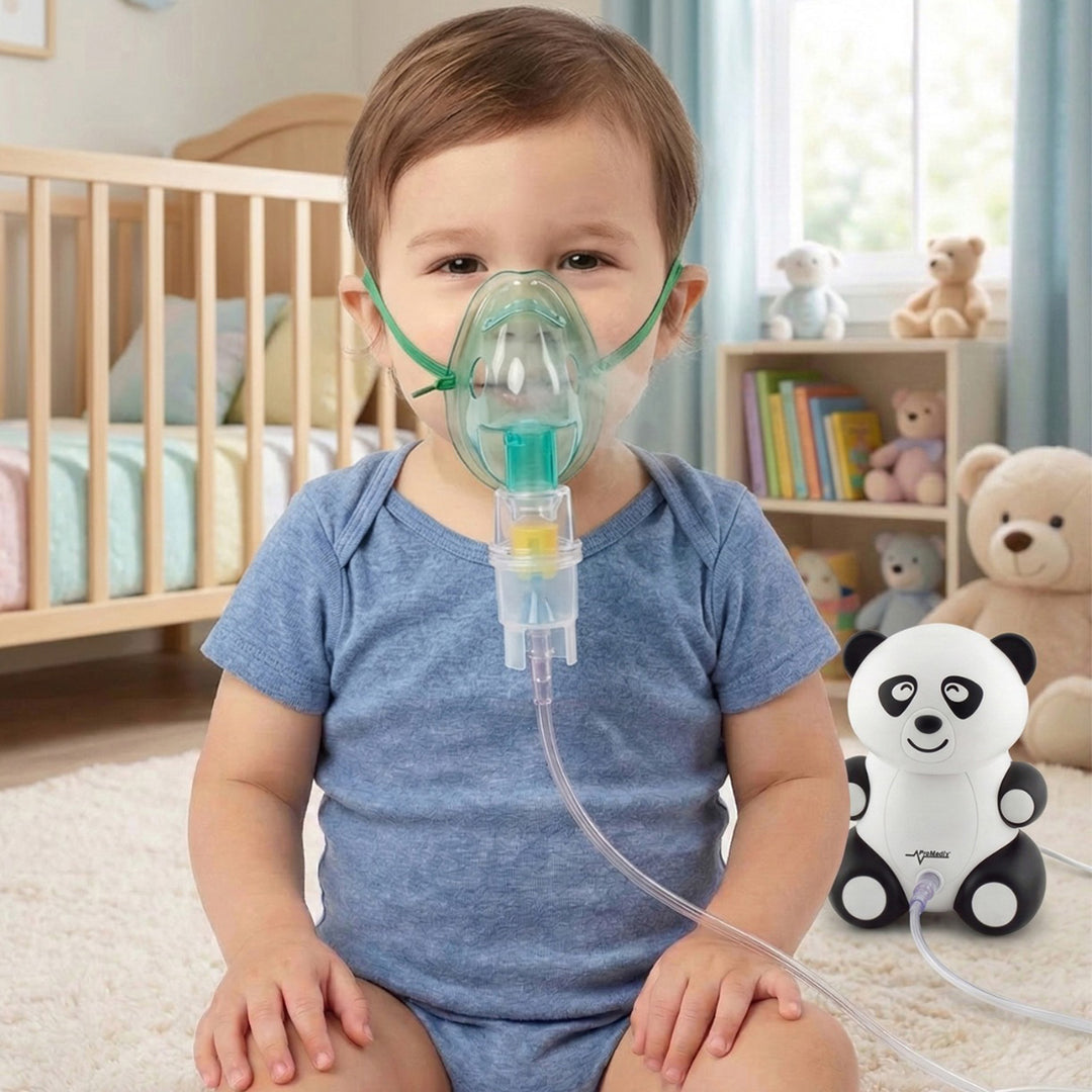 Professionel medicinsk inhalator til børn Panda Promedix PR-812
