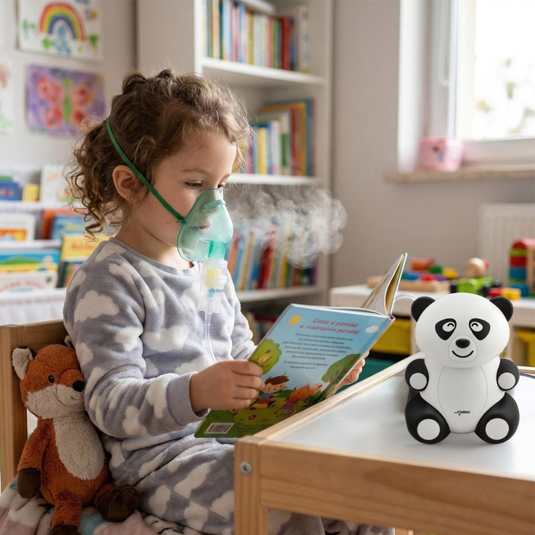 Professionel medicinsk inhalator til børn Panda Promedix PR-812