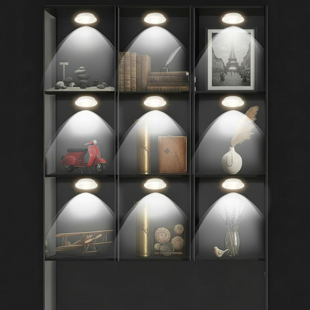 Maclean 6 LED-lampe, sæt med fjernbetjening, batteridrevet, 3xAAA, MCE165