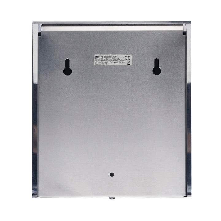 Solcellelampe med LED-husnummer Maclean Energy MCE172