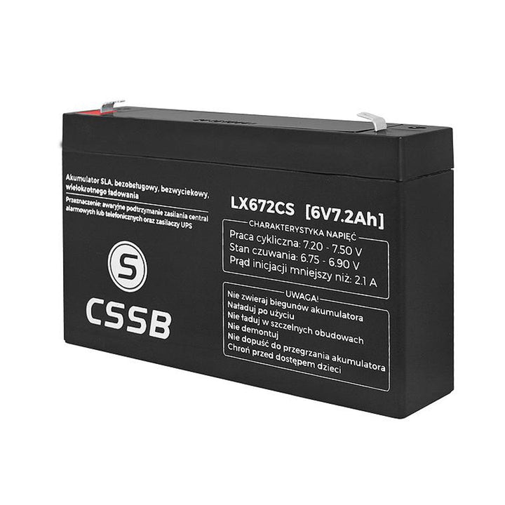 CSSB 6V 7,2 Ah