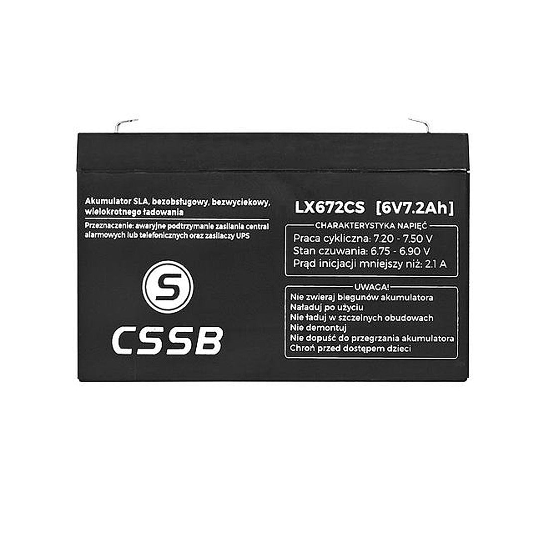 CSSB 6V 7,2 Ah