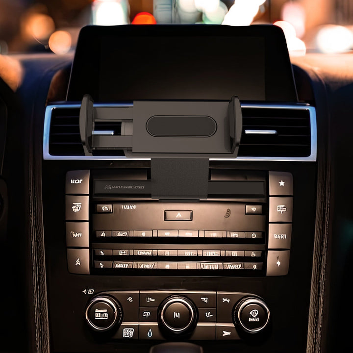 Telefonholder til montering i CD-slot Maclean, Comfort Series, aluminium + ABS, MC-782