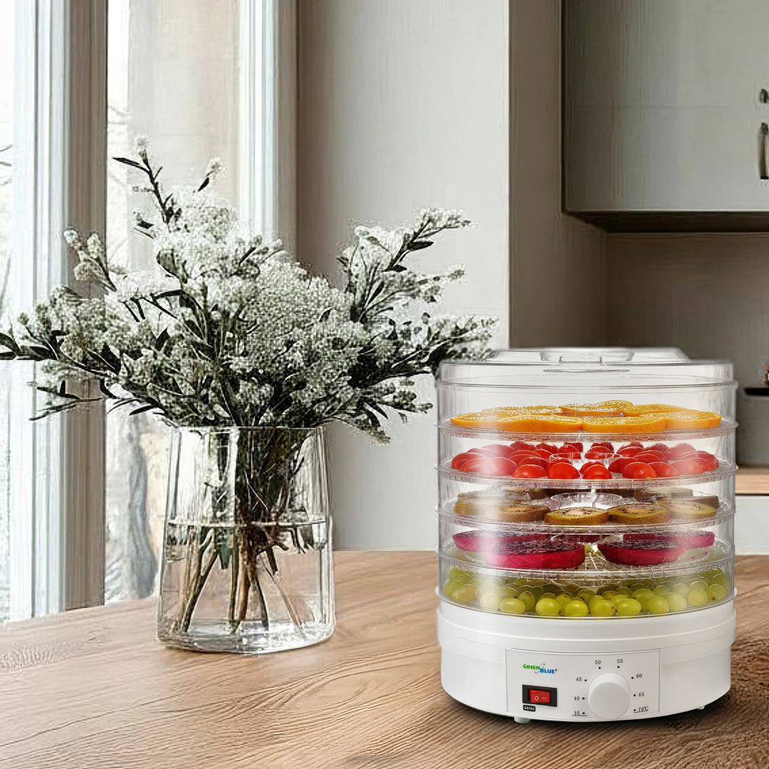 Tørretumbler til svampe, grøntsager og frugt GreenBlue GB190