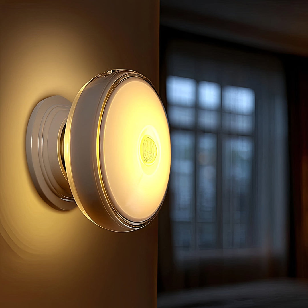 Lampe 11 LED-lampe med bevægelsessensor, batteridrevet, magnet