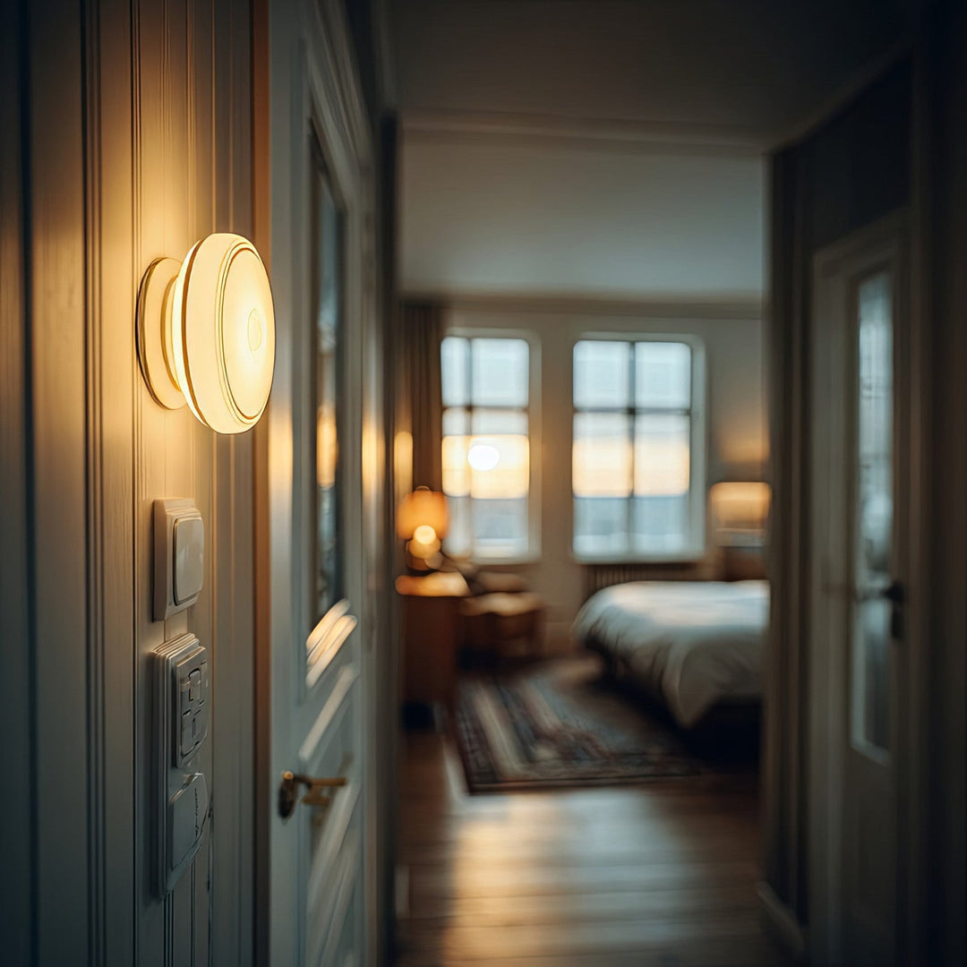 Lampe 11 LED-lampe med bevægelsessensor, batteridrevet, magnet