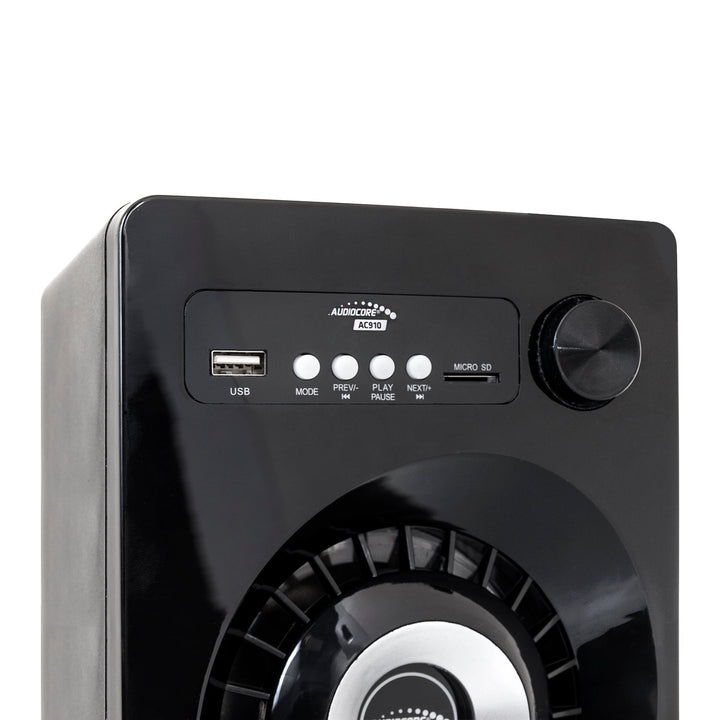 Audiocore AC910 Bluetooth 2.1 højttalersæt FM-radio, TF-kortindgang, AUX, USB-strømforsyning