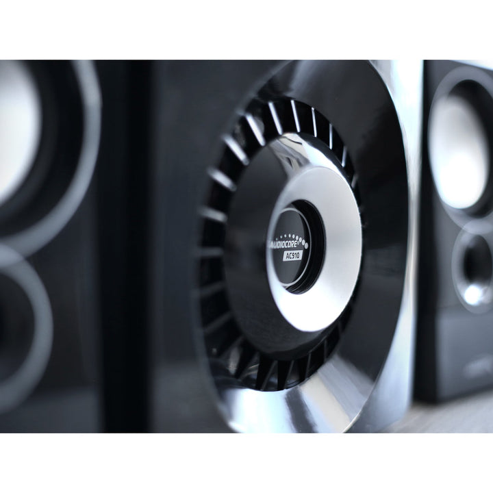 Audiocore AC910 Bluetooth 2.1 højttalersæt FM-radio, TF-kortindgang, AUX, USB-strømforsyning