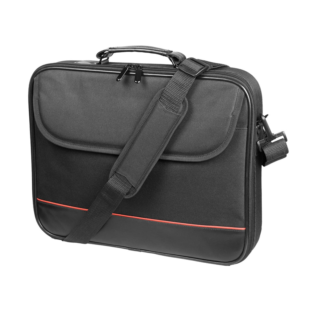 17'' Tracer-notebooktaske, udvendig lomme med velcrolukning, tovejs lynlås, Straight