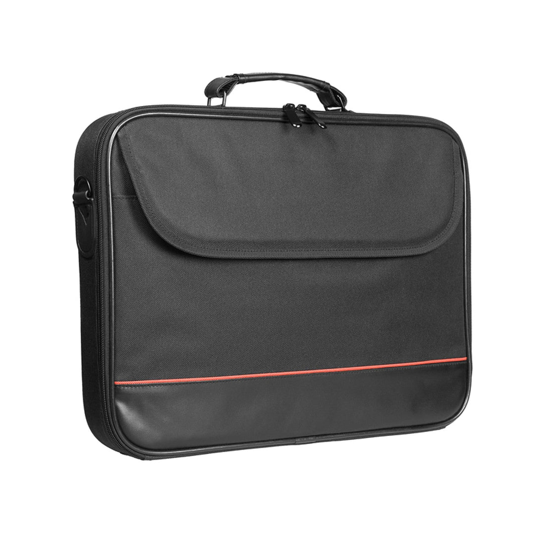 17'' Tracer-notebooktaske, udvendig lomme med velcrolukning, tovejs lynlås, Straight