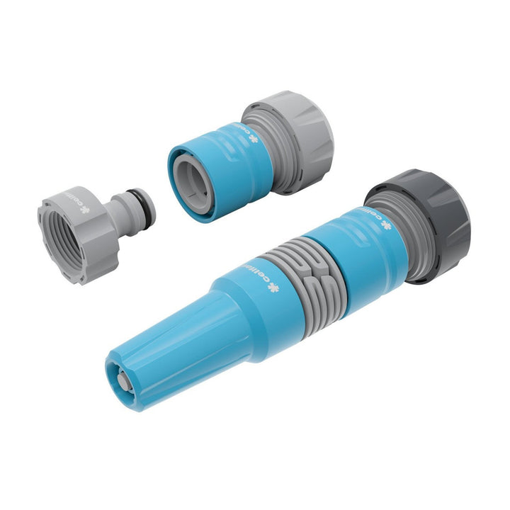 Cellfast-sæt, lige sprinkler, hurtigkoblinger 3/4'', Ideal