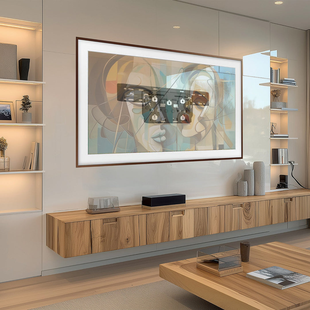 TV-holder til QLED Q7/Q8/Q9/Q7FN/Q9FN 75" Maclean MC-837 maks. 50 kg Kompatibel med Samsung QLED-tv