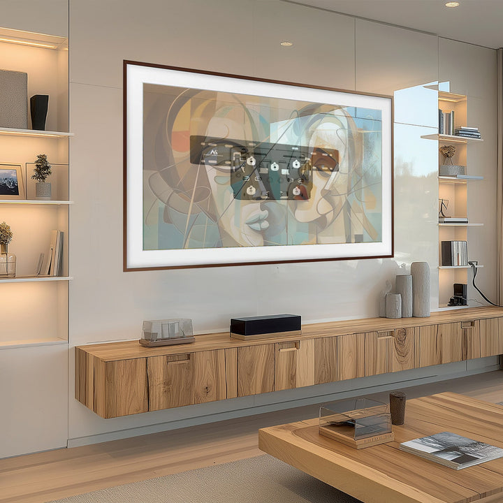 TV-holder til QLED Q7/Q8/Q9/Q7FN/Q9FN 75" Maclean MC-837 maks. 50 kg Kompatibel med Samsung QLED-tv