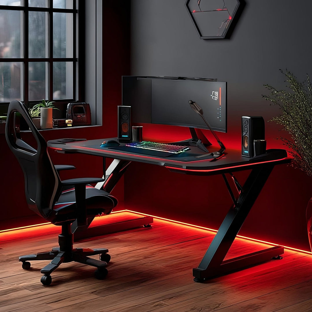 USB-gamingmikrofon med LED YouTube-streaming 1,5 m følsomhed 21 dB+3 dB NanoRS RS710