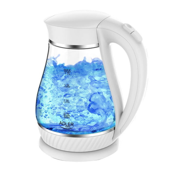 Trådløs elkedel i glas ADLER AD1274