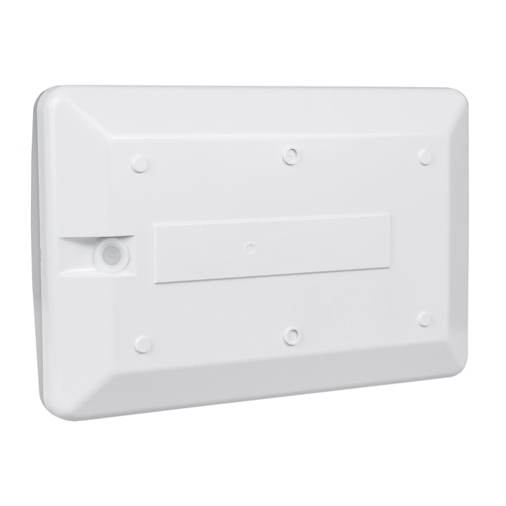 Maclean LED-lampe, husnummer, med skumringssensor, hvid, maks. 10 W, IP65, neutral farve (4000 K), maks. 1000 lm, MCE292 W