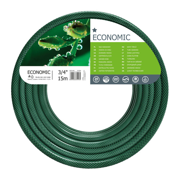 Fleksibel haveslange Cellfast Economic 3/4" 15 m 3 lag