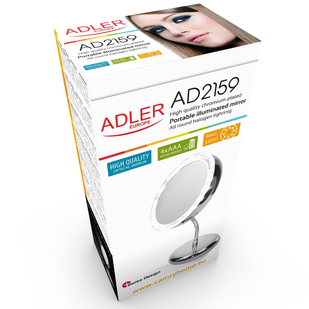Kosmetikspejl med LED-belysning Adler AD 2159