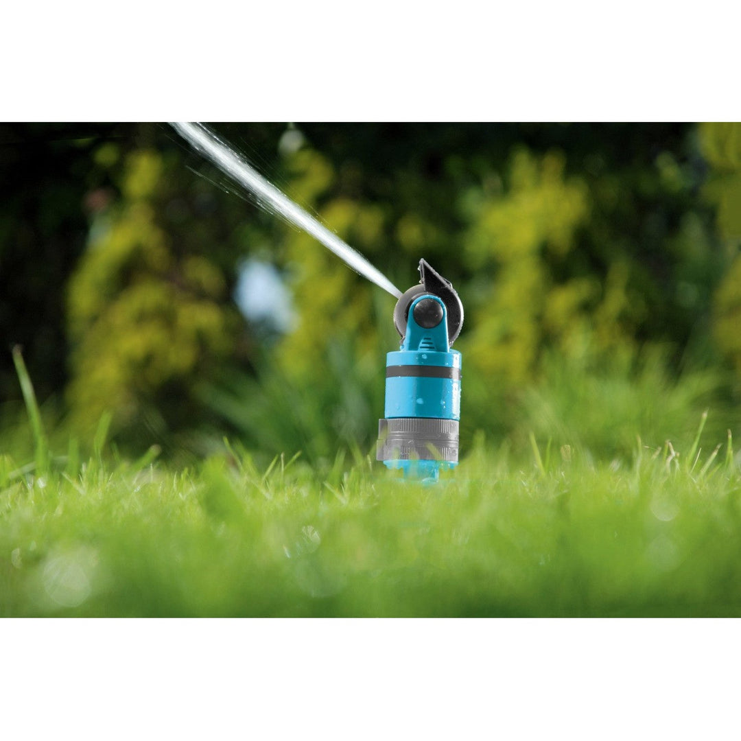 Cellfast sprinkler, sektionssprinkler, 4 funktioner, med pin-fod, Ideal
