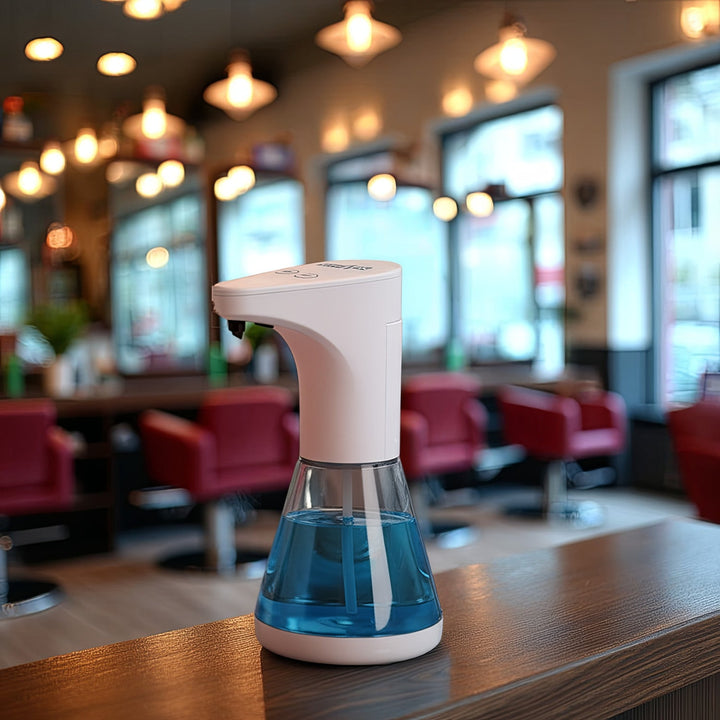 Automatisk dispenserbeholder til flydende sæbe, desinfektionsmidler og geler Promedix PR-530 480 ml, 4 AA-batterier