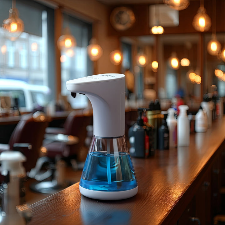 Automatisk dispenserbeholder til flydende sæbe, desinfektionsmidler og geler Promedix PR-530 480 ml, 4 AA-batterier