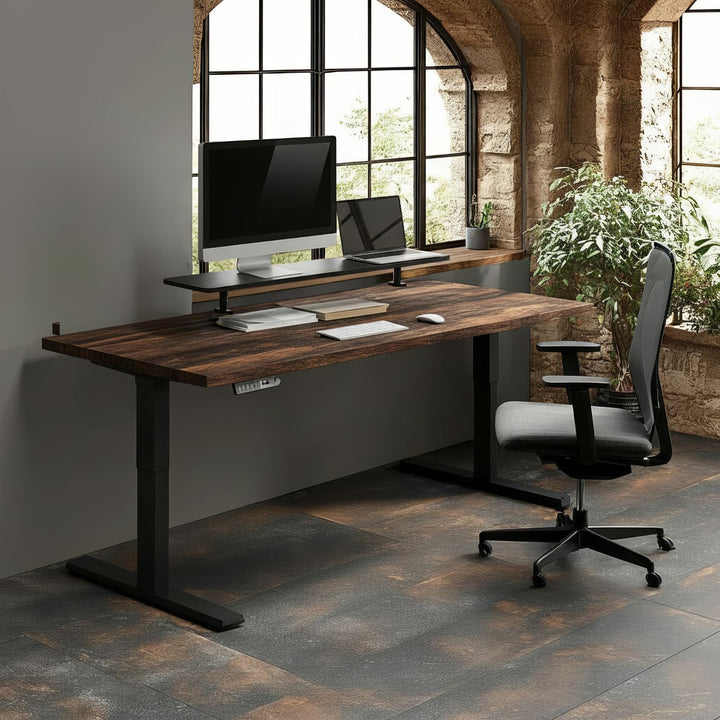 Ergo Office monitorhylde til bordplade, skrues fast, 13"~32", maks. 20 kg, ER-409