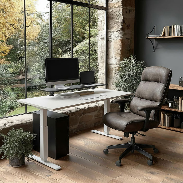 Ergo Office monitorhylde til bordplade, skrues fast, 13"~32", maks. 20 kg, ER-409