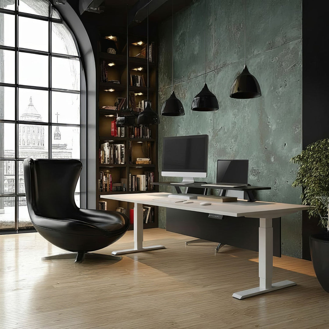 Ergo Office monitorhylde til bordplade, skrues fast, 13"~32", maks. 20 kg, ER-409