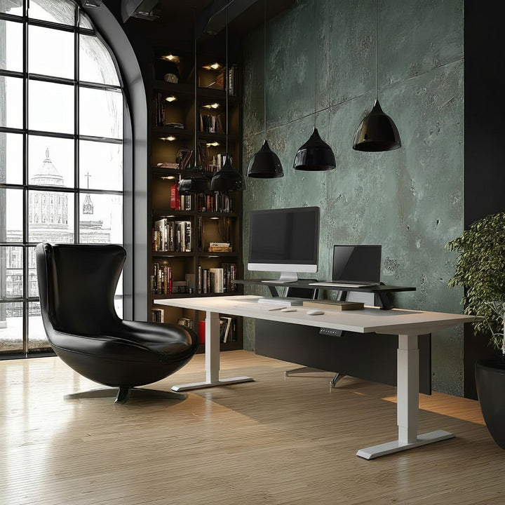Ergo Office monitorhylde til bordplade, skrues fast, 13"~32", maks. 20 kg, ER-409