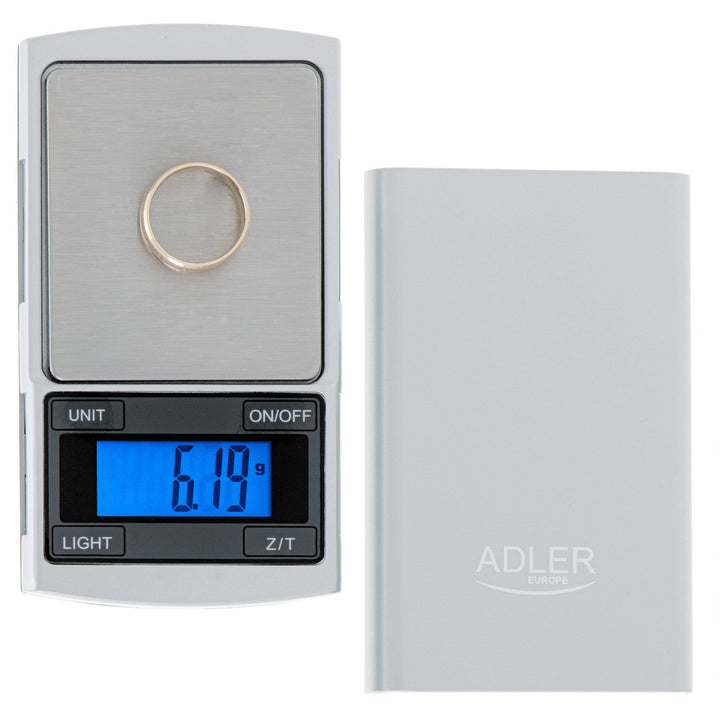 Adler præcisionsvægt, LCD-display, op til 100 g, AD 3168