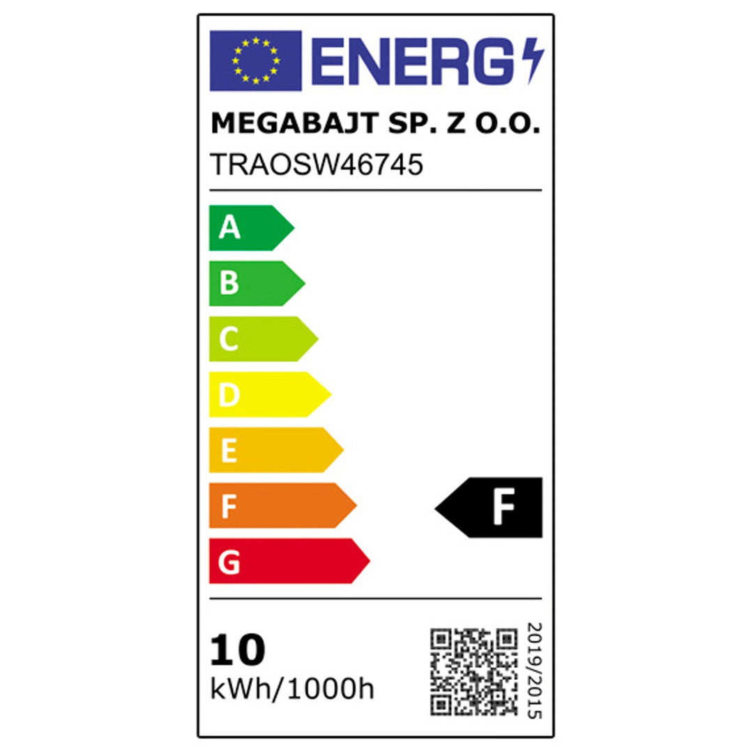 RING 30 cm TRACER ringlampe med stativ 210 cm