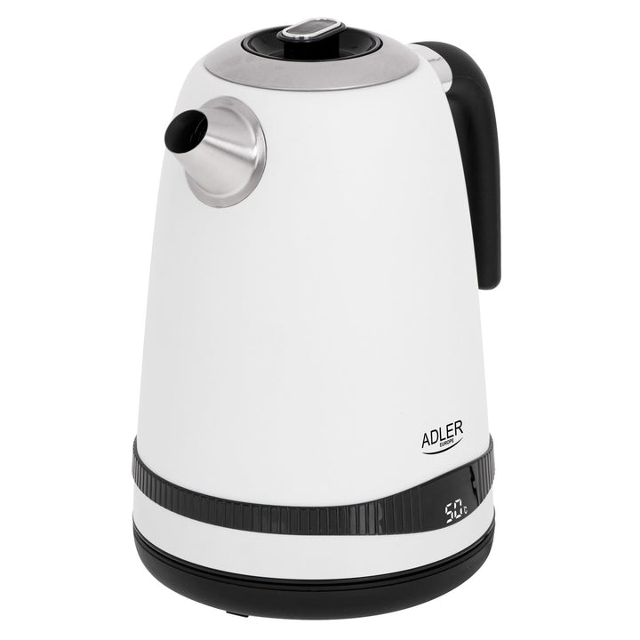 Adler elkedel, trådløs, LCD-display, 2200 W, 1,7 l, AD 1295w