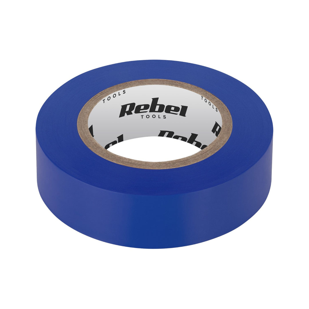 REBEL isolerende tape (0,13 mm x 19 mm x 20 yd) blå