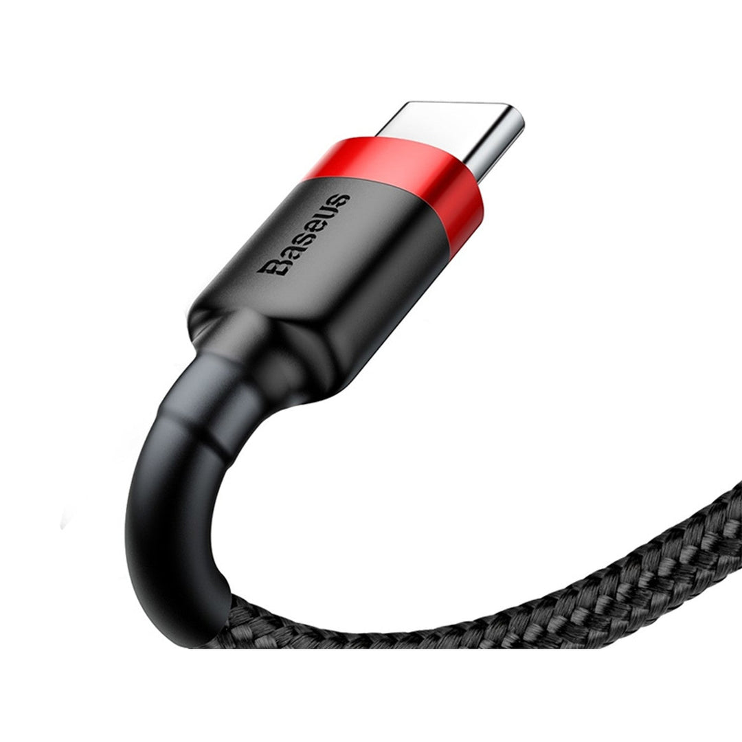 Baseus-kabel, USB type C, længde 50 cm, 3 A, sort, BASKBK46595